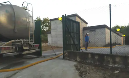 Descarga de auga no dep&oacute;sito de Pereira en presenza da alcaldesa o martes 8 de agosto (1)