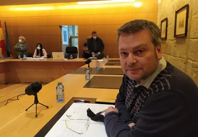 Leopoldo Rodr&iacute;guez. Concelleiro do BNG en Celanova