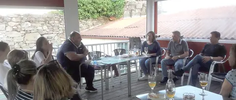 Reunion coa comunidade venezuelana. 03.05.23 Bar Am&eacute;rica Celanova