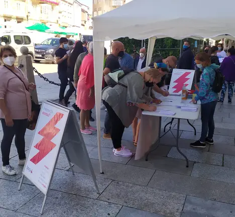Campa&ntilde;a contra a suba na factura da luz en Celanova. 24.06.21