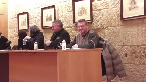Leopoldo Rodr&iacute;guez, concelleiro do BNG, no pleno do 25 de xaneiro