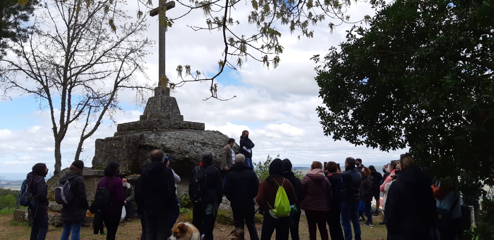Acto do Comité no Outeiro da Obra o 11 de abril de 2021